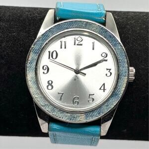 Blue & Silver Men's Watch
